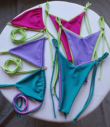 lil solid set: Dvodelni bikini setovi – više boja i kombinacija - Model: klasični — 2