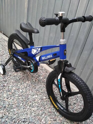 велосипед скилмакс: Детские велосипеды новые Скилмакс синий цена 6500 сом, TIMETRY на 18