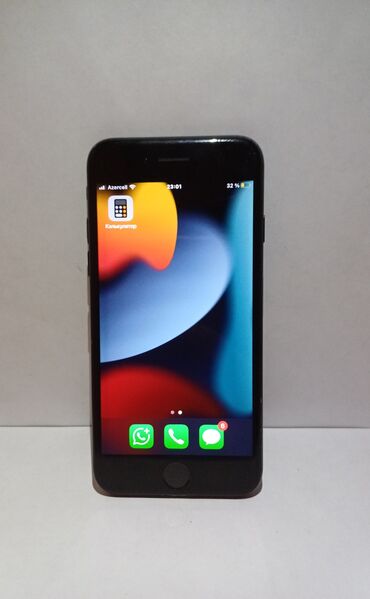 Apple iPhone: IPhone 7, 32 GB, Qara, Barmaq izi
