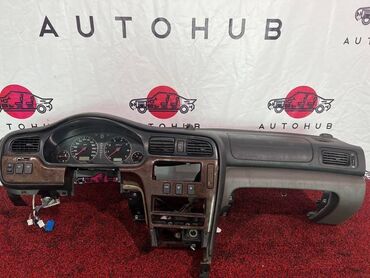 магнитола с выдвижным экраном: Торпеда Subaru Lancaster BH9 2 2000 (б/у) САЛОННЫЕ ДЕТАЛИ - #сидения