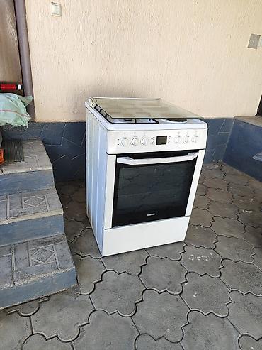 type 1: Газовая печь, Beko, Б/у, Встраиваемая, цвет - Белый, Полная оплата — 1