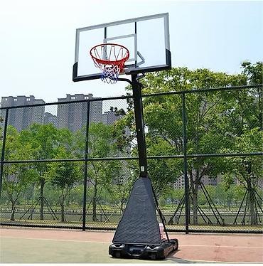 mini hoop: Передвижная баскетбольная стойка с регулируемой высотой. - Щит — 1