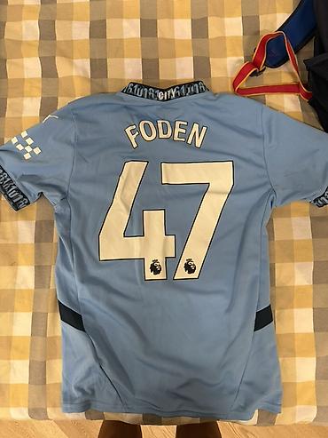 Игровая футболка Manchester City 23/24 от PUMA с нанесением FODEN 47