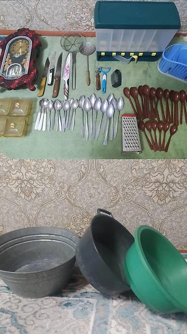 кухонные буфеты: Набор кухонной утвари и посуды (разнообразие предметов для дома и — 1