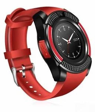 Smart satovi: SMART SAT V8 CRVENO-CRNI NOV PAMETNI SAT SMART WATCH AKCIJA | Cene — 16