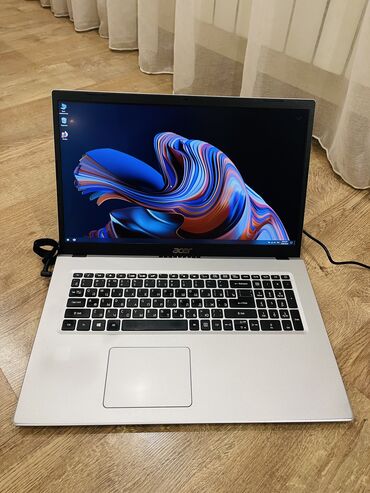 ош номер: Ноутбук, Acer, 8 ГБ ОЭТ, Intel Core i3, 17.3 ", Колдонулган, Жумуш, окуу үчүн, эс тутум NVMe SSD