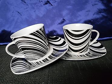 Kuhinjski setovi: Solje barok, nove za dvoje iz 2008god.,za kafu,caj. Solje porcelanske — 1