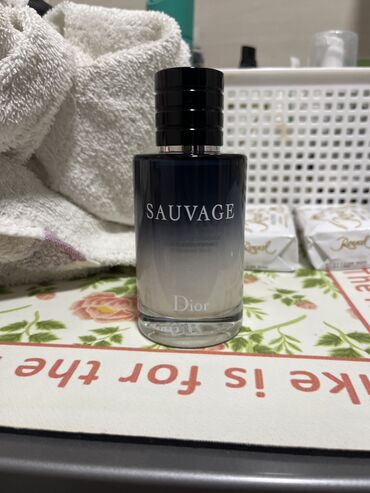 dior sauvage: Оригинальный лосьон после бритья Dior Sauvage, использовался 2 раза