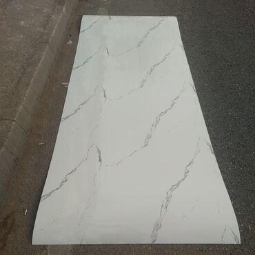 Vinil divar kağızı, oboy: Mərmər effekti verən PVC divar panelləri. 1.Arxası özü — 27