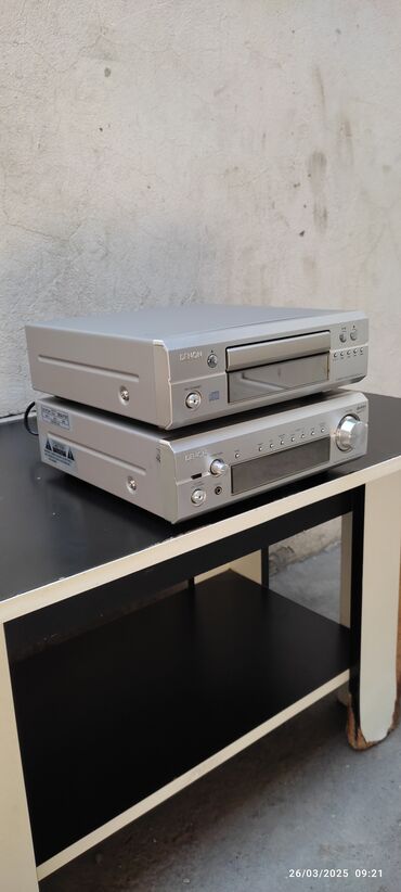 Audio: Orginal DENON DRA-F101 & DENON DCD-F101 profisonal uslitel və sd