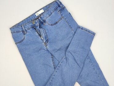 woskowane spodnie z wysokim stanem h m: Jeans for women, size S (EU 36)