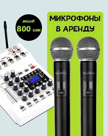 микрофоны караоке: МИКРОФОНЫ в аренду! Полноценная караоке-система, которая станет