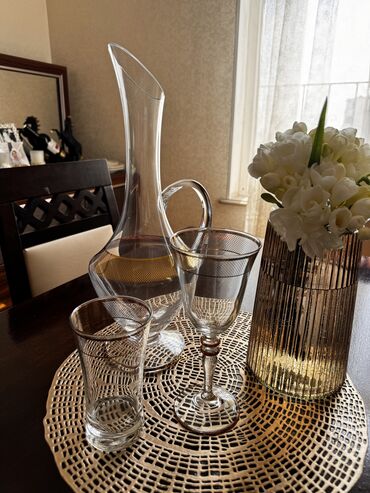 Nahar dəstləri və servizlər: Nahar dəsti, Xrustal, 12 nəfərlik, Türkiyə — 8