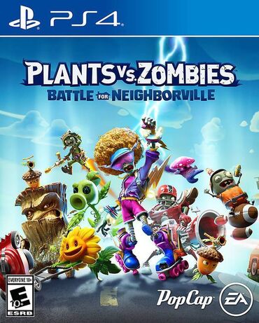 игры на сони 2: Оригинальный диск!!! Игра Plants vs. Zombies: Battle for