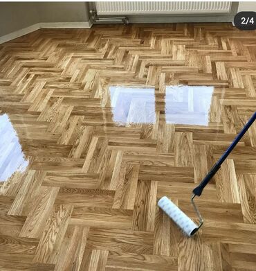 Döşəmə işləri: Pol parket cilalama — 9