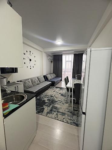 иссыккуль ущелье: Студия, 27 м², 3 этаж, Свежий ремонт — 4