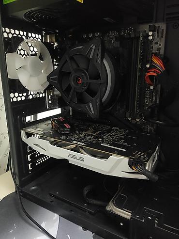 Masaüstü kompüterlər və iş stansiyaları: Gaming stolüstü kompüter komplekti Tərkibi: - Sistem bloku: şüşə — 9