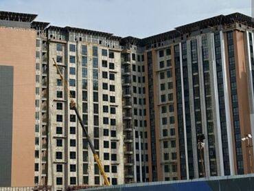 1 комнатная квартира без мебели: 3 комнаты, 107 м², 11 этаж, ПСО (под самоотделку)