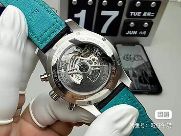 часы audemar: IWC Schaffhausen Pilot’s Watch Chronograph “Tiffany” style - Корпус — 3