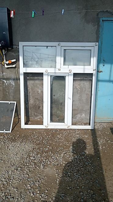 şan bal: İşlənmiş İkiqat şüşə paketi Plastik pəncərə, Еni: 133 sm, Uzunluğu: 151 sm — 1