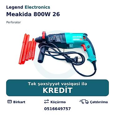 açar dest: Elan başlığı: Perforator Meakida 800W 26 Elan mətni: - Brend/model — 1