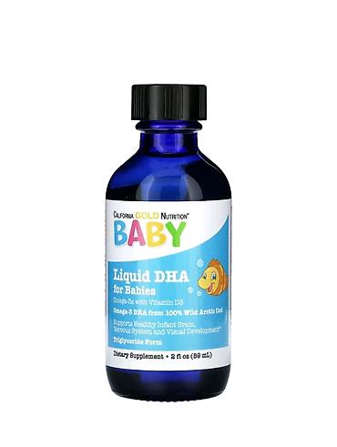 centrum vitamin: California Gold Nutrition BABY Liquid DHA for Babies – 2 fl oz (59 ml) — 1