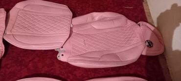 Oturacaq örtükləri: Avtomobil oturacaq üzlükləri dəsti – çəhrayı rəng - Tam dəst: ön və — 5