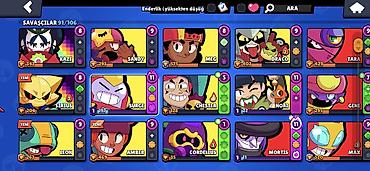 Digər: Brawl Stars oyun hesabı - Kupa: 47,601 - Seviyyə: 22, XP 175/950 - — 2
