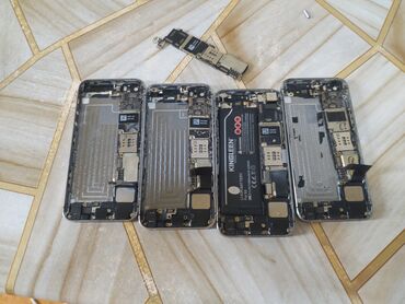 Apple iPhone: IPhone 5s, 16 GB, Desert Titanium, Zəmanət, Kredit, Qırıq