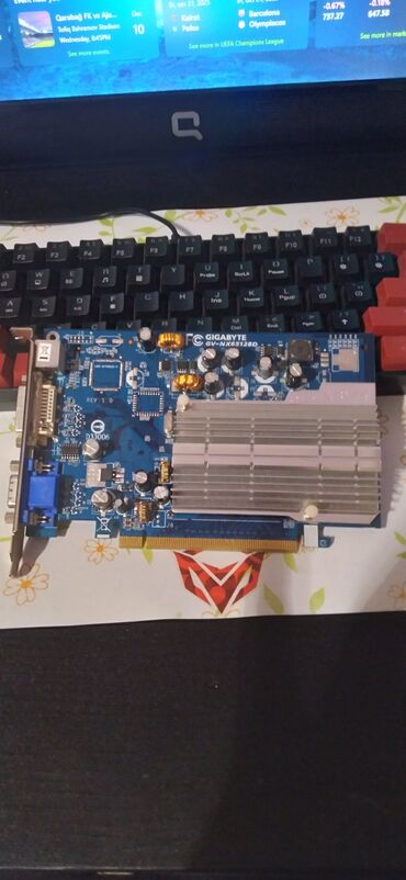ən ucuz planşet: GIGABYTE GV-NX65128D video kartı - GPU: NVIDIA GeForce 6500 (seriya