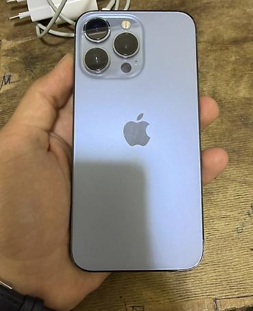 iohone 12: IPhone 13 Pro, 256 GB, Sierra Blue, Face ID, Simsiz şarj, Zəmanət — 1