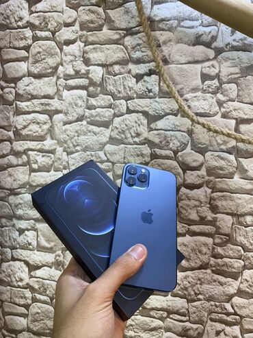 ayfon 12 pro max: IPhone 12 Pro Max, 128 GB, Pacific Blue