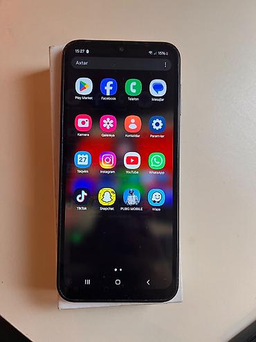 samsunq a21: Samsung Galaxy A14, 128 GB, rəng - Qara, Sensor, Face ID — 9