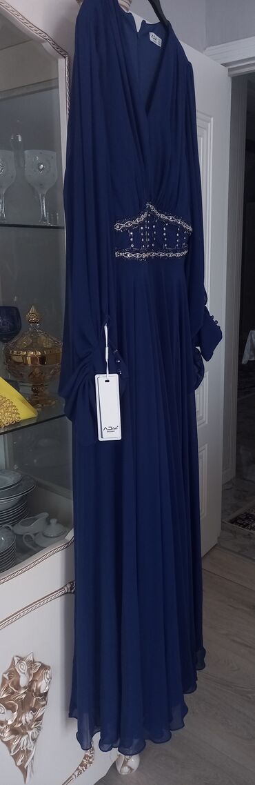 peksan omega 3: Вечернее платье, Макси, 5XL (EU 50)