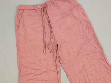 spodnie materiałowe wysoki stan: Material trousers for women, size XS
