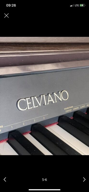 Пианино: Цифровое пианино Casio Celviano AP-260 BK - коричневый – отличный