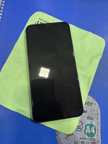 Apple iPhone: IPhone Xs Max, 256 GB, Black Titanium, Simsiz şarj, Face ID