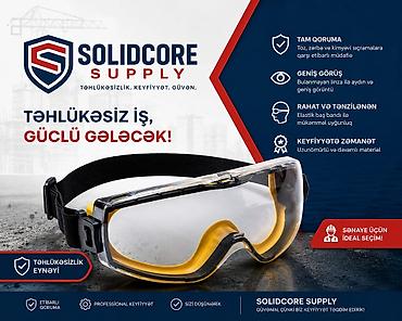 solid 504: Məhsul: Təhlükəsizlik Eynəyi -Yüksək davamlı polikarbonat linza — 1
