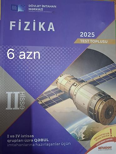 Книги и журналы: Abituriyentlər üçün hazırlıq, test topluları və əlavə kitablar. Test — 10