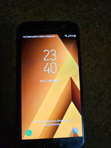 Samsung: Samsung Galaxy A3 2017, 16 GB, bоја - Crna, Otisak prsta — 2