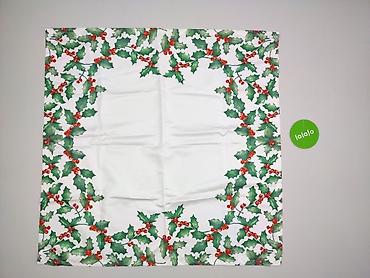 lidl ubrania robocze: Obrus 80 x 80, kolor - Biały, stan - Idealny — 2