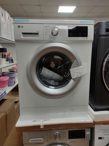 продажа стиральный машина: Стиральная машина LG, Новый, Автомат, До 7 кг, Полноразмерная