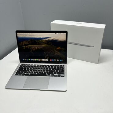 обмен ноутбука: Ноутбук, Apple, 8 ГБ ОЗУ, Apple M1, 13.3 ", Б/у, Для работы, учебы, память SSD