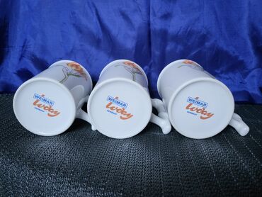 Čaše: Solje nove,vintaz weimar porcelan Nemacka. Komada 3 u ceni. lep — 12