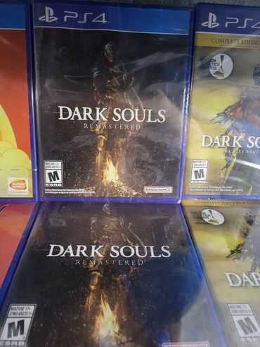 диски игры на плейстейшен 4: Новые запечатанные диски В наличии dark soul trilogy 🤘New🤘 . Цена