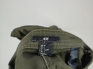34 trousers: H&M, Spodnie materiałowe damskie, rozmiar S — 4