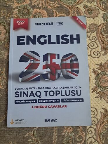 Testlər: İngilis dili Testlər 9-cu sinif, 1-ci hissə, 2022 il