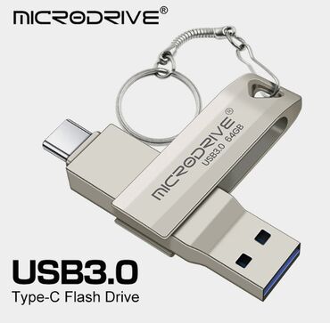 notbuk çantaları: Microdrive 64gb Type-C Usb 3.0 Tep-Teze ikiterefli