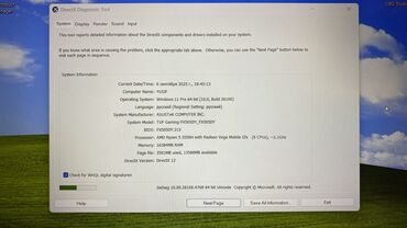 ASUS: İşlənmiş ASUS TUF Gaming, 15.6 ", AMD Ryzen 5, 512 GB, Pulsuz çatdırılma — 6