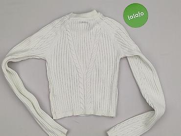 sweter z pomponami: Bershka, Sweter damski, rozmiar S — 3